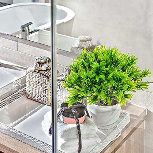 6 Bundles Artificial Greenery Stems Mixed Fake Plants Eucalyptus Chrysanthemum Grass Aloe Stems Faux Plastic Artificial Plants For Outdoor Indoor Garden Home Window Box Decor #TOP3