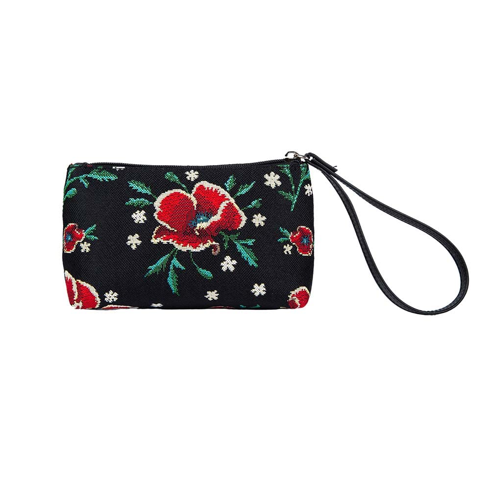 Signare Tapestry Small Wristlet Bag for Women, Ladies Wristlet Purses with Wrist Strap & Zip Closure
