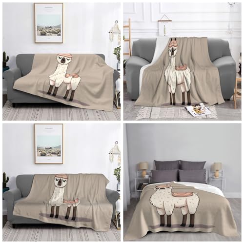 Couverture plaid micro-polaire flanelle légère toutes saisons imprimé - 8