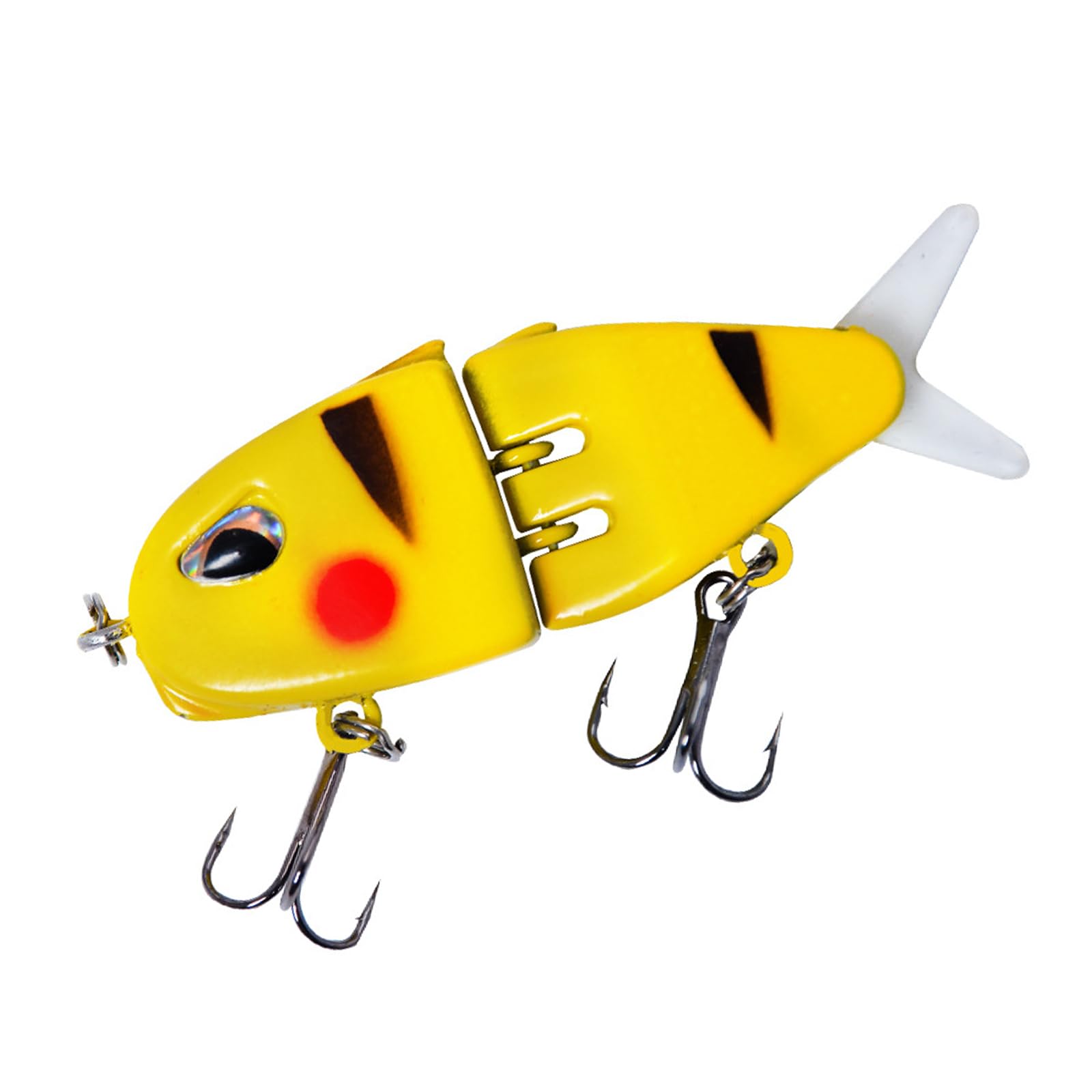 XuQiZZpp Multiple Jointed Swimbaits Slow Sinking Swimming Lures Fishhooks Freshwater & Saltwater Treble Hook Fishing Fish Lures