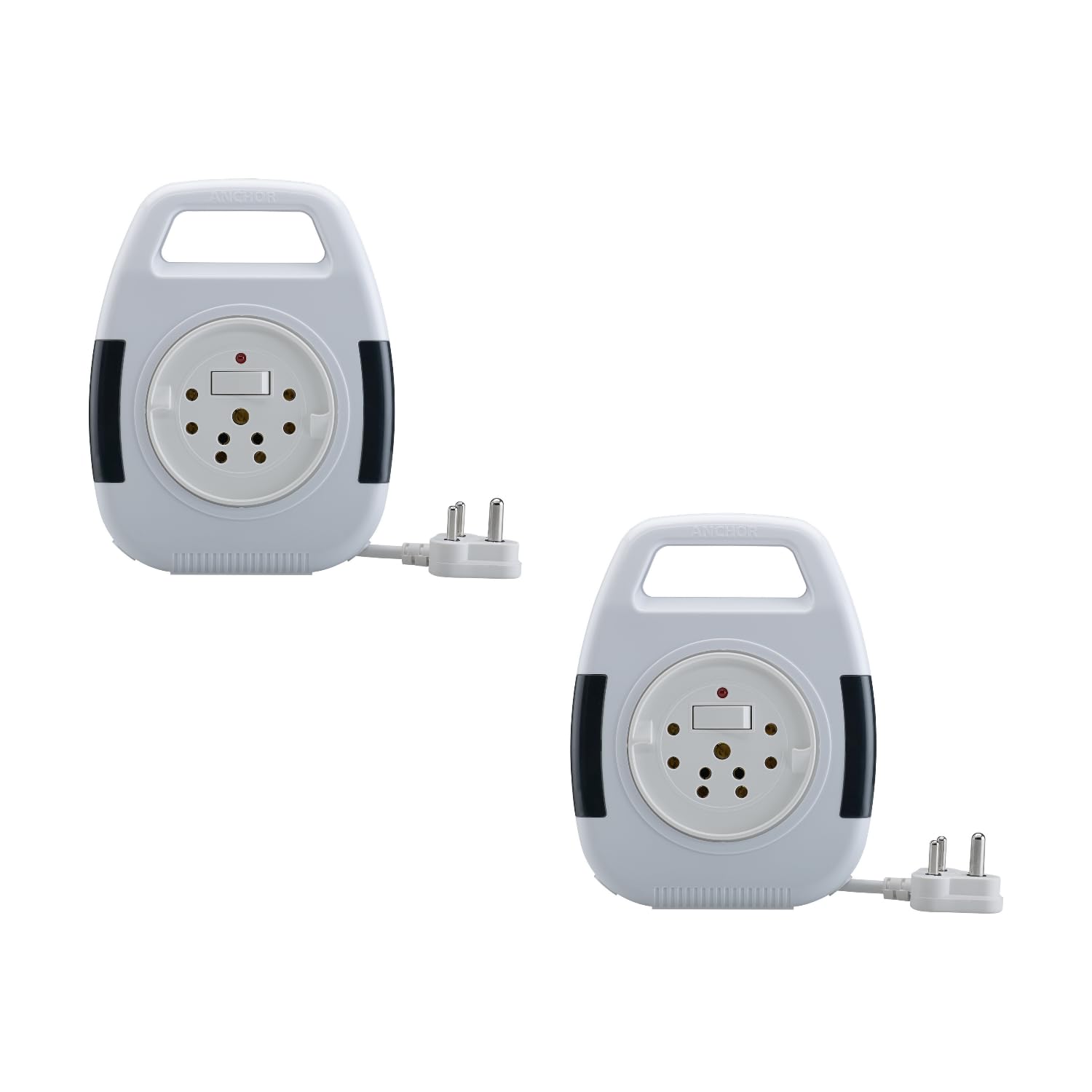 Smart Anchor Polycarbonate 3 Pin Cherry Flexicord, 4m (White)