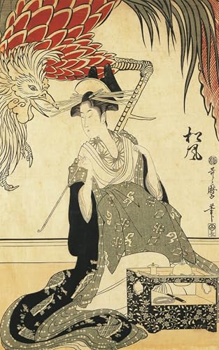 Tableau Imprimé sur Toile L'amour Rare d'Utamaro Finition Premium