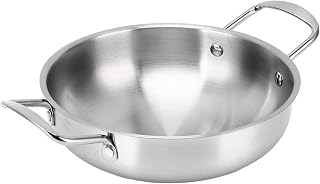Ramen-Kocher aus Edelstahl, BPA-frei, Ramen-Topf, Gleichmäßige Erwärmung, Gleichmäßige Schnelle Erwärmung für den Heimgebrauch (24cm)