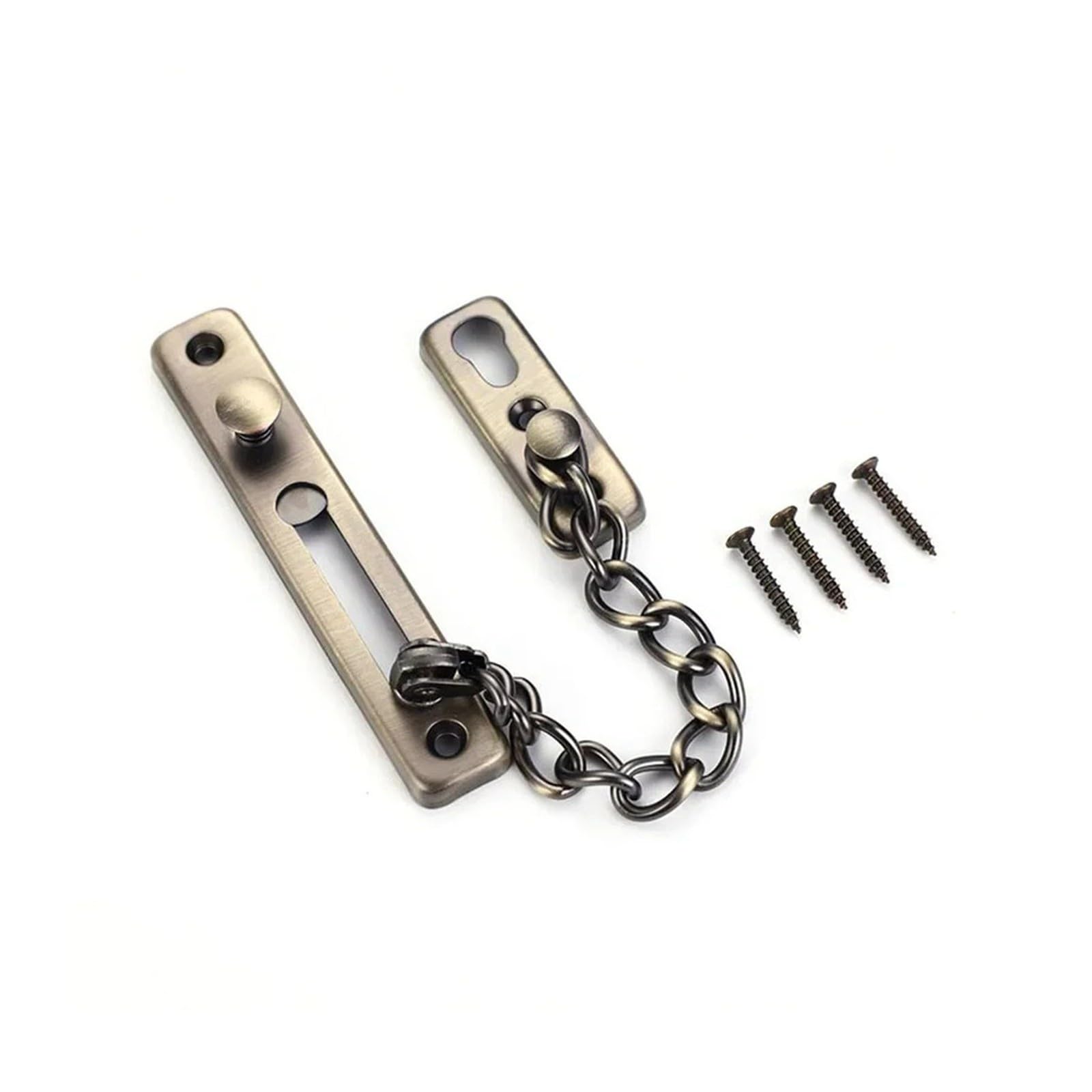 Chaîne de porte avec boulon verrouillage, boucle for la maison, garde-hôtel(Door Lock Khaki)