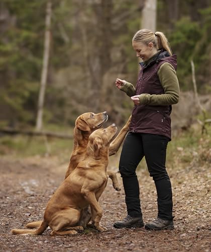 Pinewood Damen Wilda Stretch Shell Hose - Outdoorhose Damen aus Wind- und wasserdichtem Material - atmungsaktiv und bequem mit Stretch, ideal für Wanderungen und Hundesport