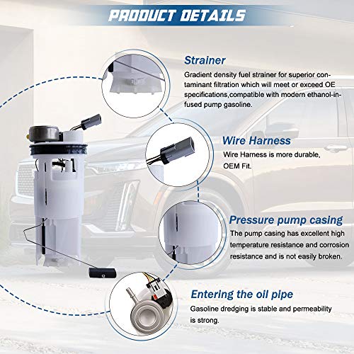 image for Apeixoto Fuel Pump Module Assembly E7093M for 1996 1997 DODGE RAM 1500