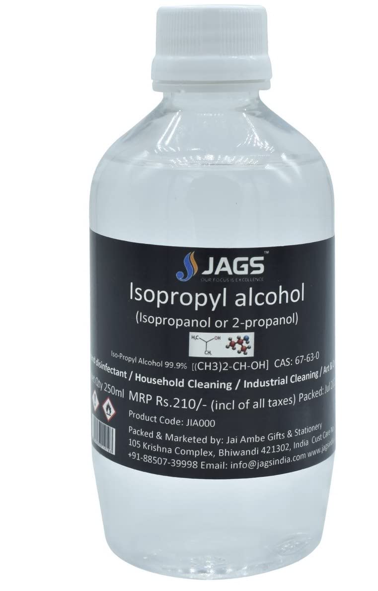 Eoast IPA Iso-Propyl Alcohol 99.9% Premium Laboratory Grade | Pure without mixing.RESIN BUBBLE REMOVER (250 ML RIFFILE BOTTLE)-image-46