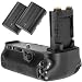 Produktbild Batteriegriff Meike kompatibel mit Canon EOS 5d Mark IV | BG-E20 Ersatz | inklusive 2X LP-E6N Nachbau Akkus