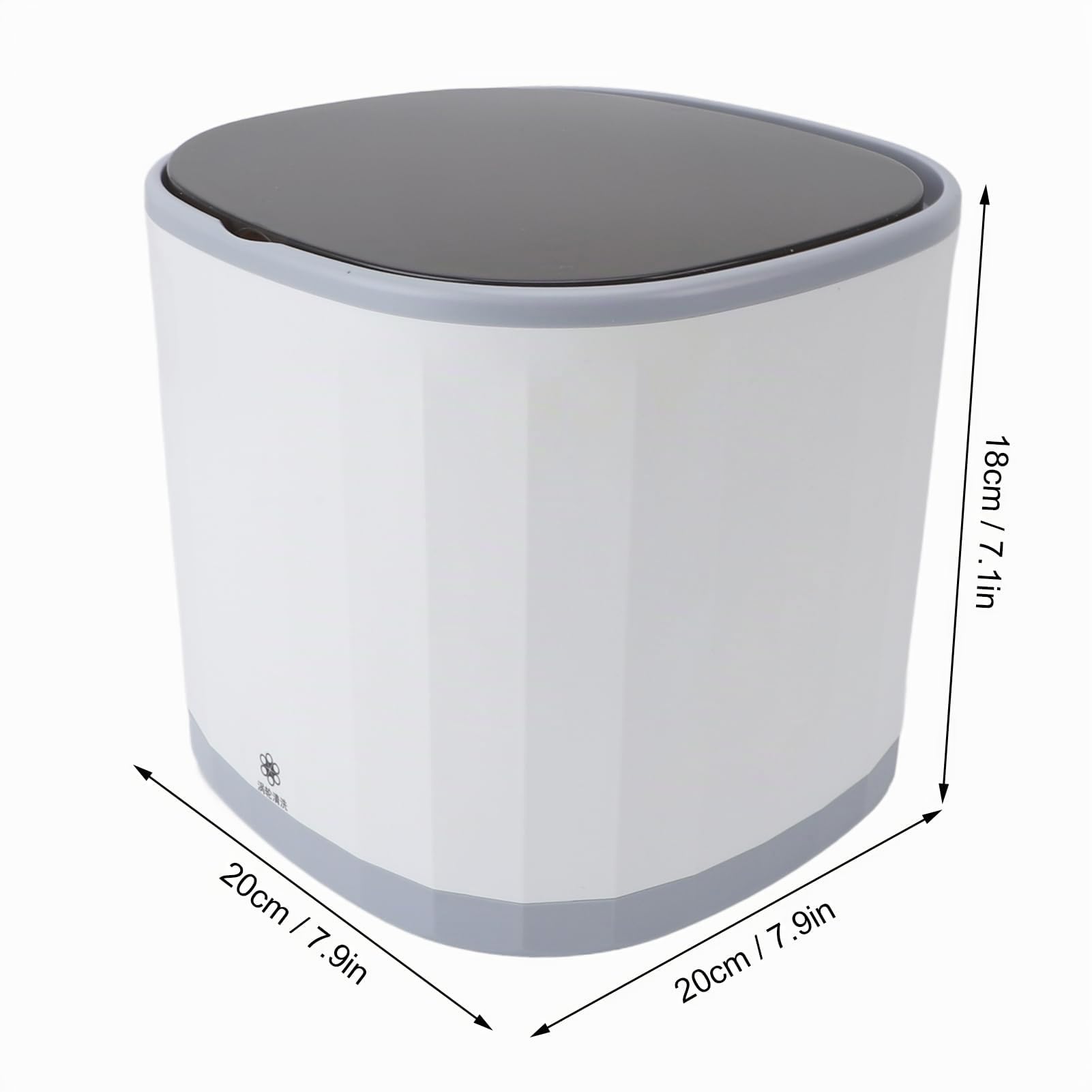Mini Lavavajillas Portátil Totalmente Automático 360° Omnidireccional 4L 5V USB Recargable Plato Taza de té Lavadora para Uso Doméstico