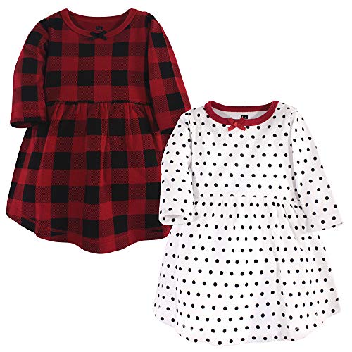 Image of Hudson Baby Girl's Cotton Dresses