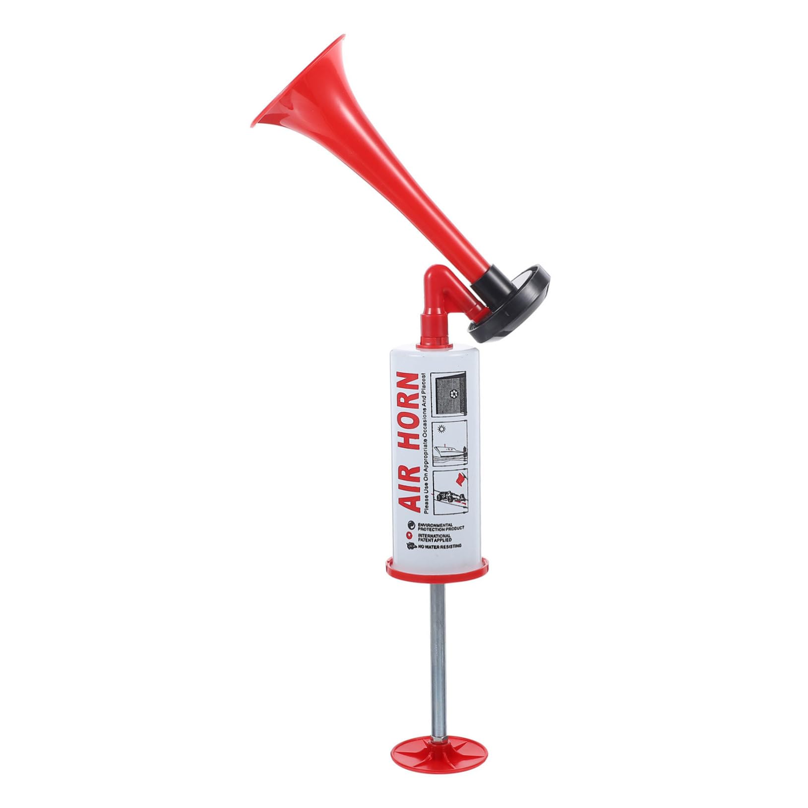OSOLADY Handheld Cheer Air Horn Portable Pushing Air Horn for Festivals Sports Events and Celebrations for Parties Weddings and Concerts Loud Attention Grabbing Sound