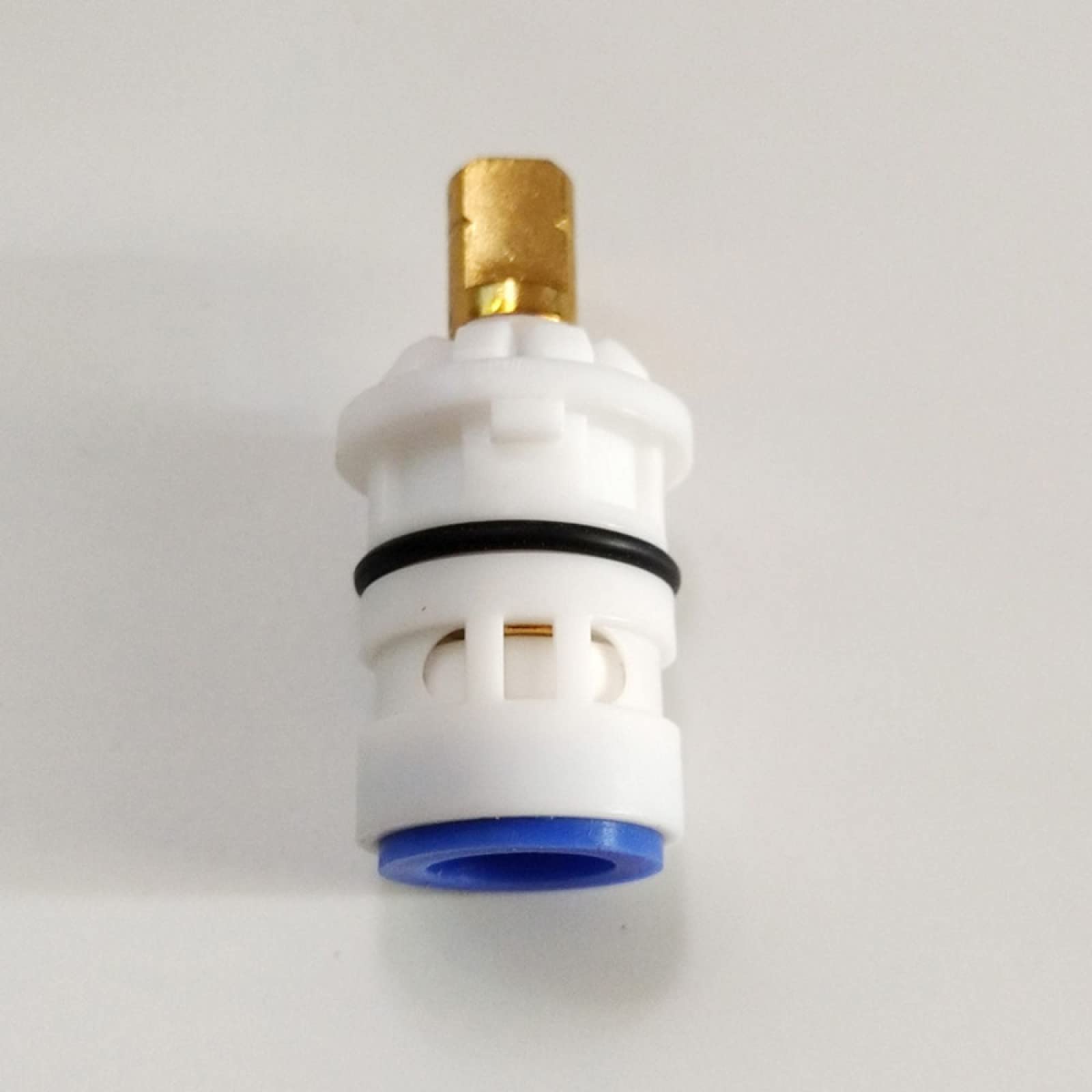 Ouhbndeaz Cold Faucet Cartridge Replacement Tap Cartridge Ceramic Disc For Double Handle Kitchen Basin Shower Faucet Part Valve Hot(Cold)