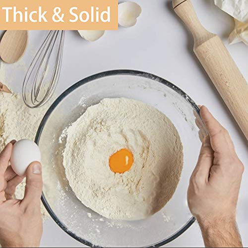 Set di 2 ciotole per insalata in vetro, 2 ciotole da dessert, diametro 20 cm - immagine 5