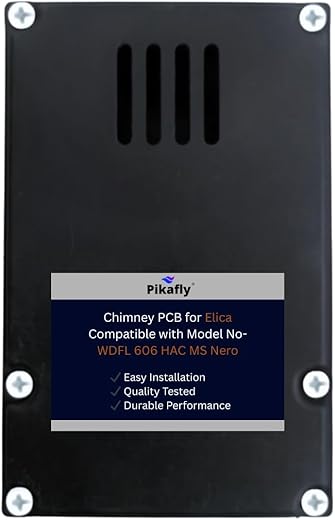 Pikafly® – Chimney PCB for Elica Chimney’s Model No. (WDFL 606 HAC MS Nero)