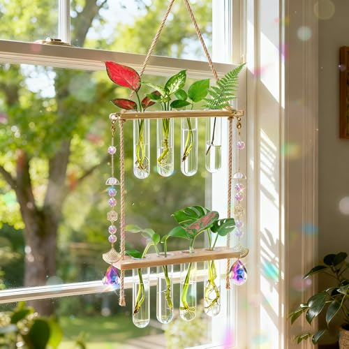 Hanging Propagation Stations with Crystal Suncatchers...