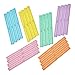 hand2mind 12 inch Multicolored, Transparent, Semiflexible Safe-T Plastic Rulers, Rainbow Plastic Rulers, Safety Ruler for Measurement, Safety Kids School Supplies, Straight Rulers (Pack of 24)