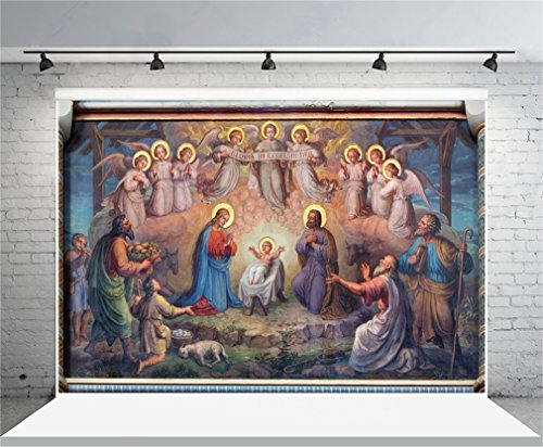 YongFoto 3x2m Vinile Sfondo Fotografico Gesù