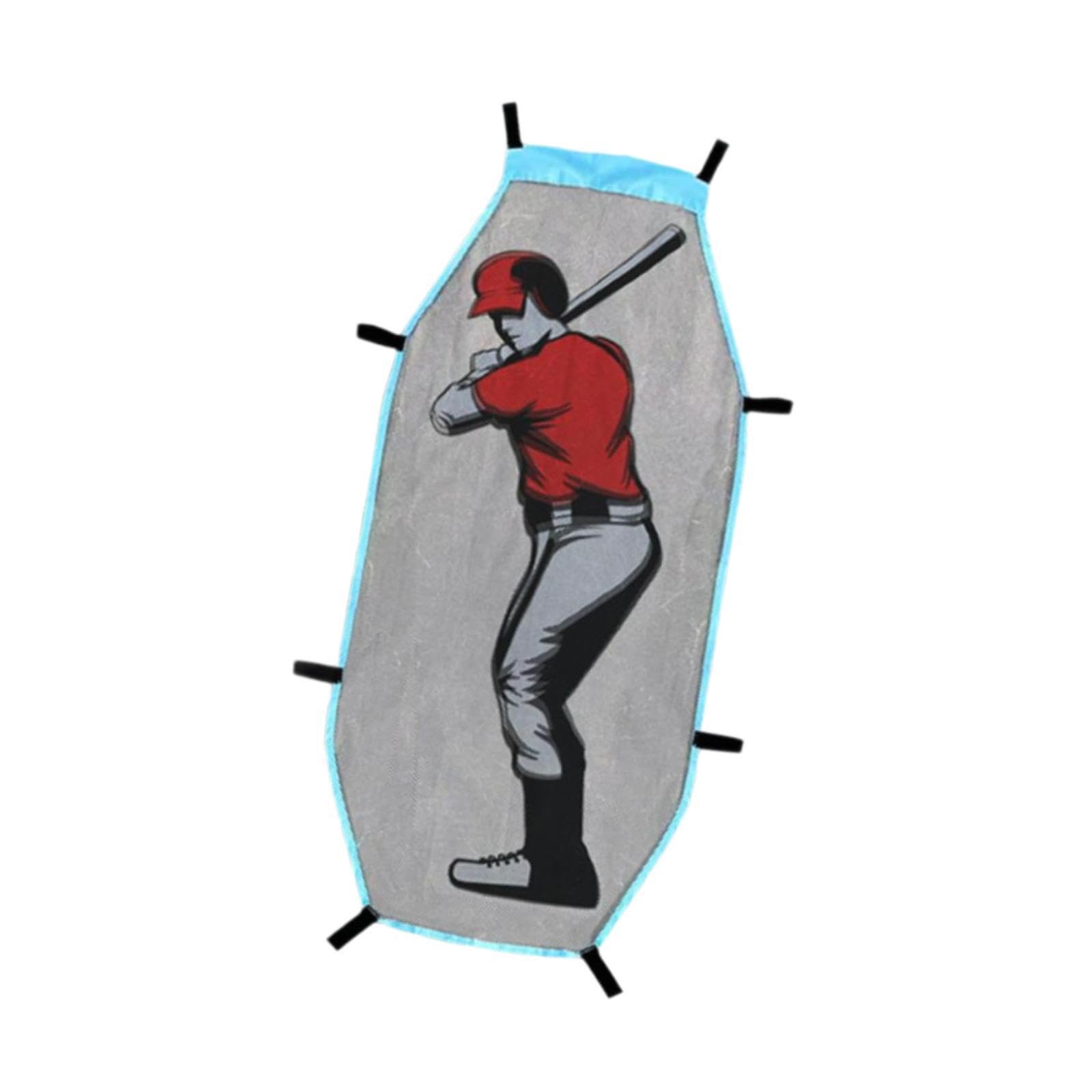 Filet d'entraînement de Baseball Polyvalent avec Cible de Zone Strike pour débutants et Joueurs confirmés, améliorant Les Performances. Filet d'entraînement, Pâte factice