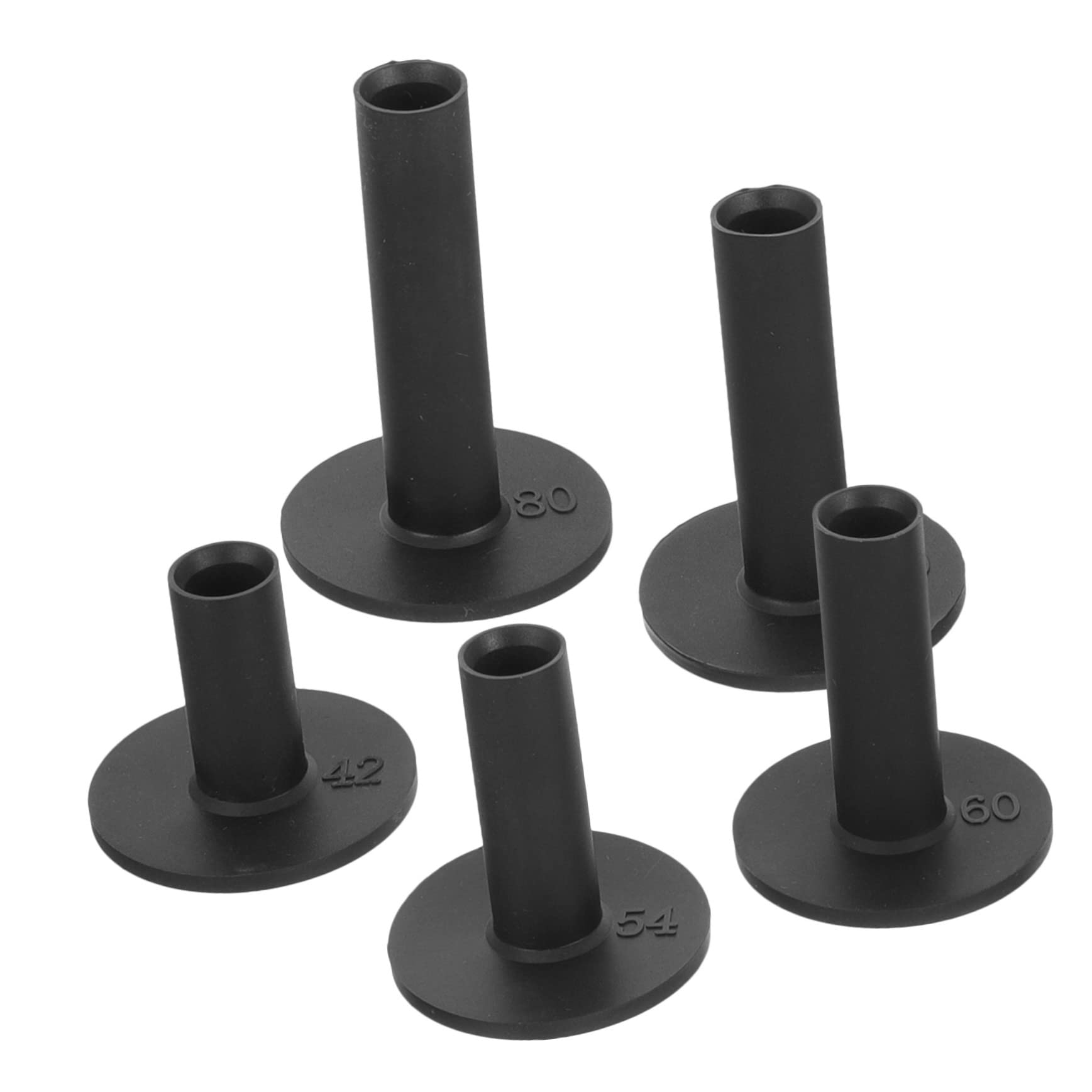 BESPORTBLE Alfileres De Golf Golfs Neto tee De Golf Ajustable Bandejas De De Golf Camisetas De Pelota De Golf Tees De Práctica De Golf Black Gel De Sílice