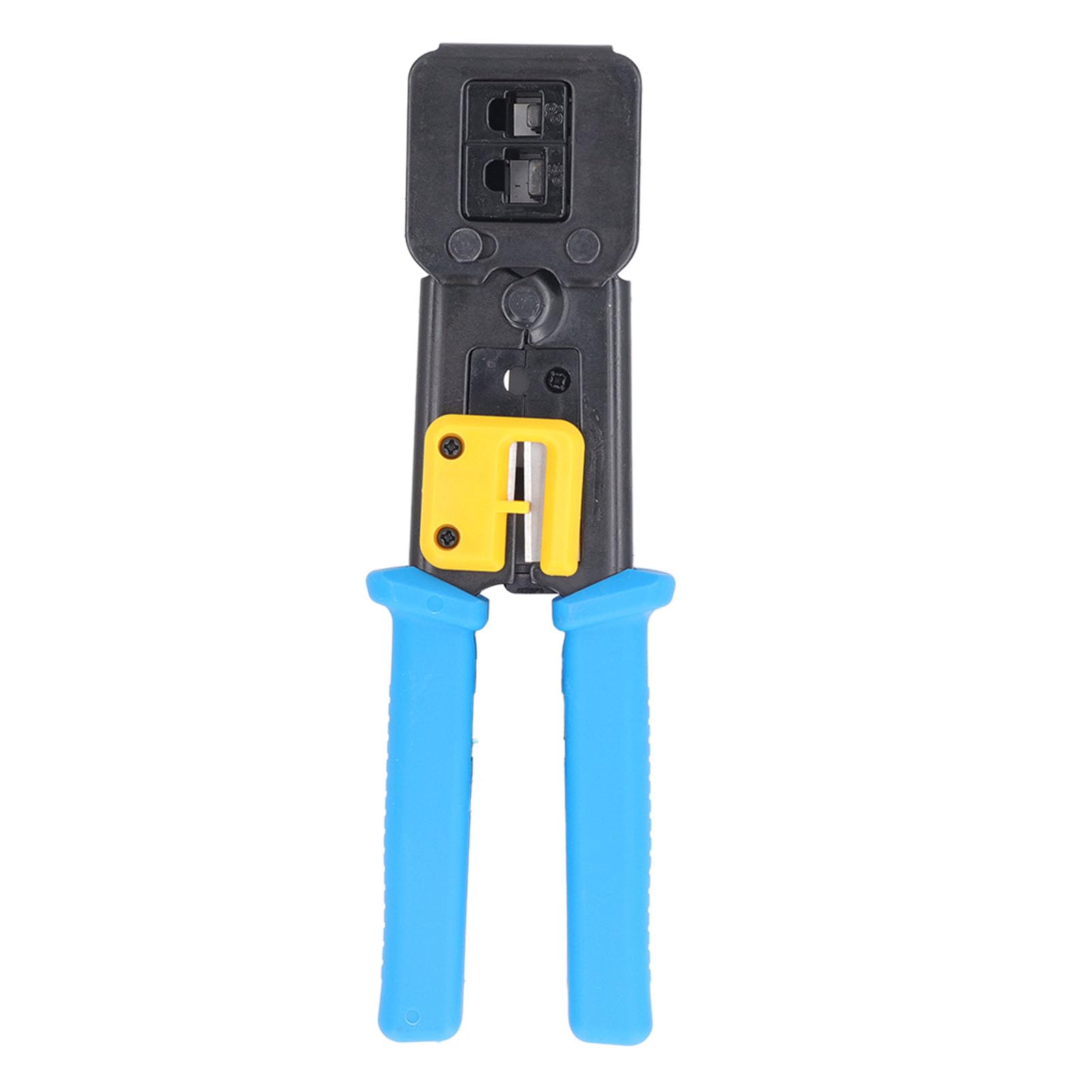 Crimpatrice per Cavi Dati, Superficie Anodizzata Nera Resistente Alla Ruggine Set di Crimpatura Ethernet Durevole Buona compatibilità Ampia Applicazione per l'installazione di