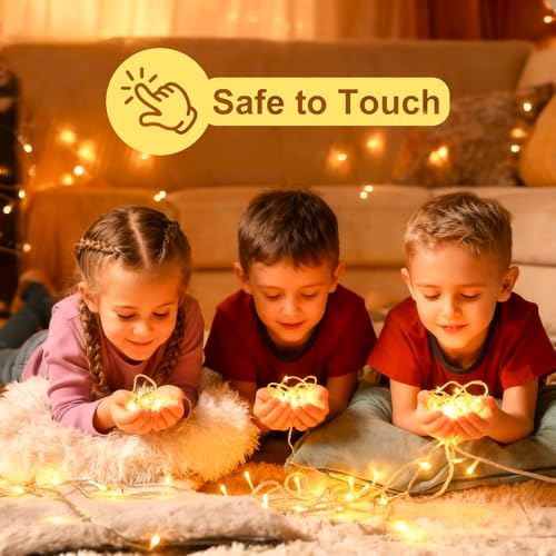 Fairy Lights Plug in, 30m 300 LEDs Fairy Lights Mains Powered, Waterproof Warm White String Lights with 8 Modes Indoor Outdoor for Bedroom Patio Party Tree Wedding Decorations - Image 6