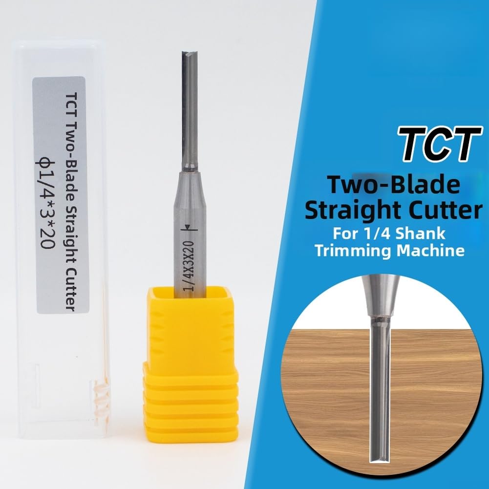 para herramienta Corte para preciso 3mm para tct para Tableros Aglomerados(1/4x4x20)