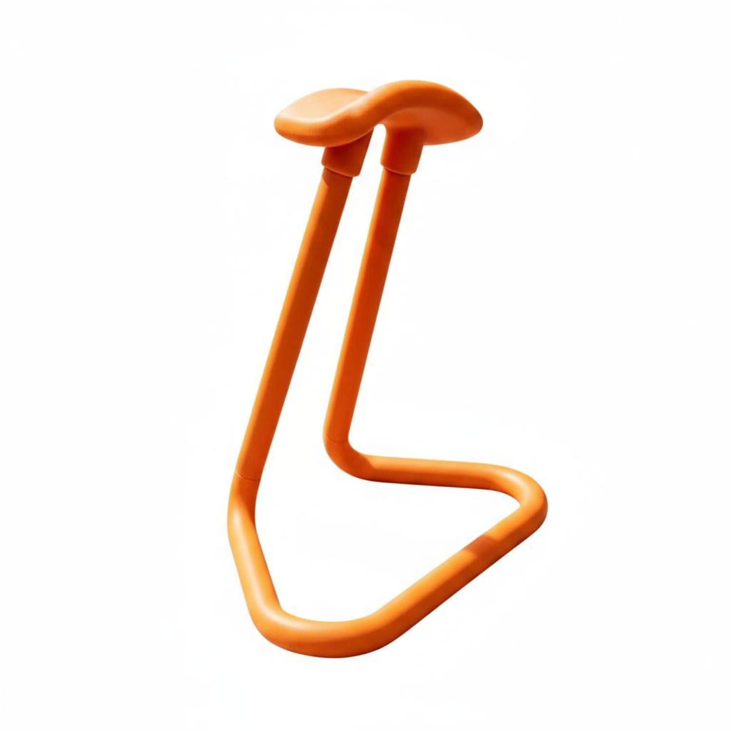 OJIVA® Minimalist Desktop Headphone Stand Cylindrical Headphone Storage Stand exposedFrame Headset Holder Curved Top Support, Orange|Video Games & Consoles|Video Game Accessories-image-20