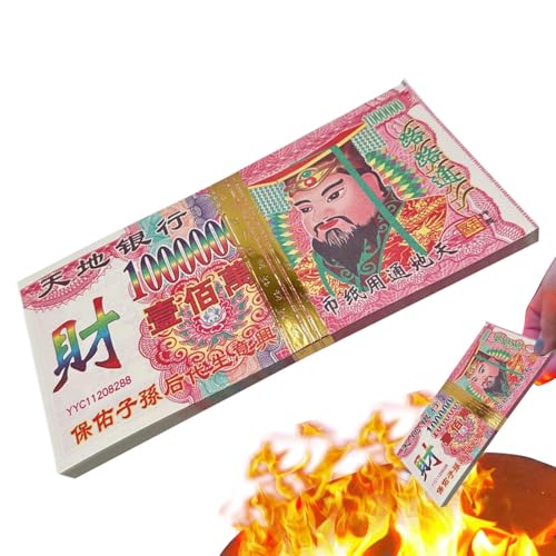 Dinero Ancestral,Papel Moneda de Culto a Antepasados | 100