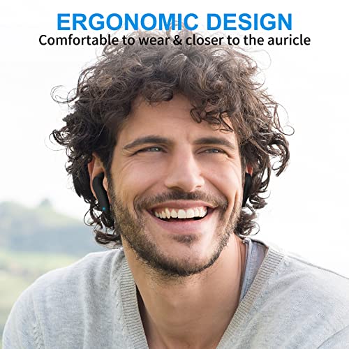 Cuffie Bluetooth,Auricolari Bluetooth 5.1 con