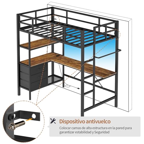 La mejor comparación de Literas Con Sofa Cama Debajo disponible en línea. 21 Imagen adicional
