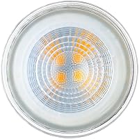 Amazon Basics Warmweiß LED-Leuchtmittel, GU10-Spots, 4 W (entspricht 50-W-Glühbirne), klares Filament, nicht dimmbar, 10 Stück (1er Pack) – Ansicht 2