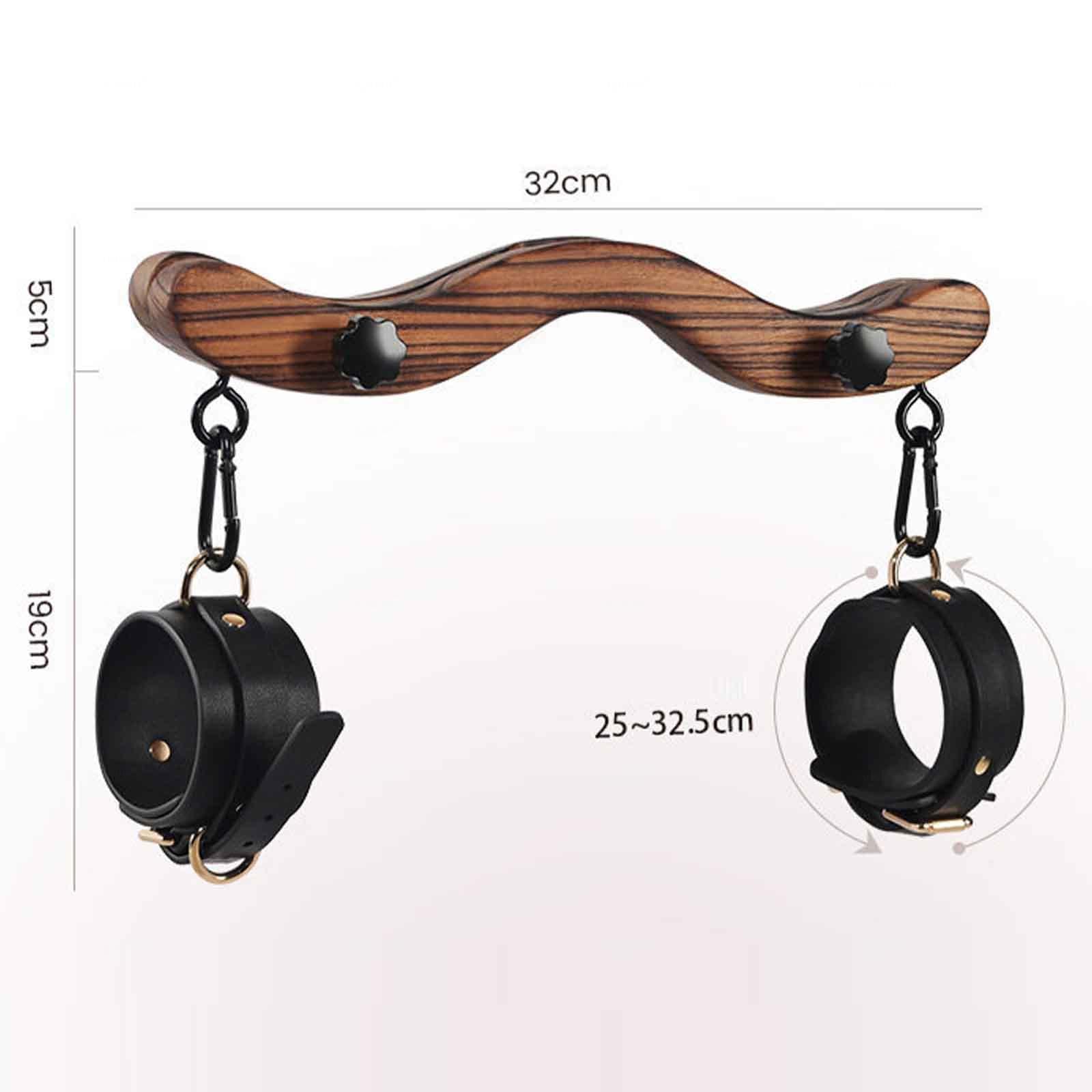 barre ecartement sexuelle bois bdsms set couple barre kit bdsm,G