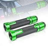 7/8'' 22mm Motorcycle CNC Aluminum Powersports Handlebar Grips with Grip Ends for ZX-6R ZX6R 636 ABS
