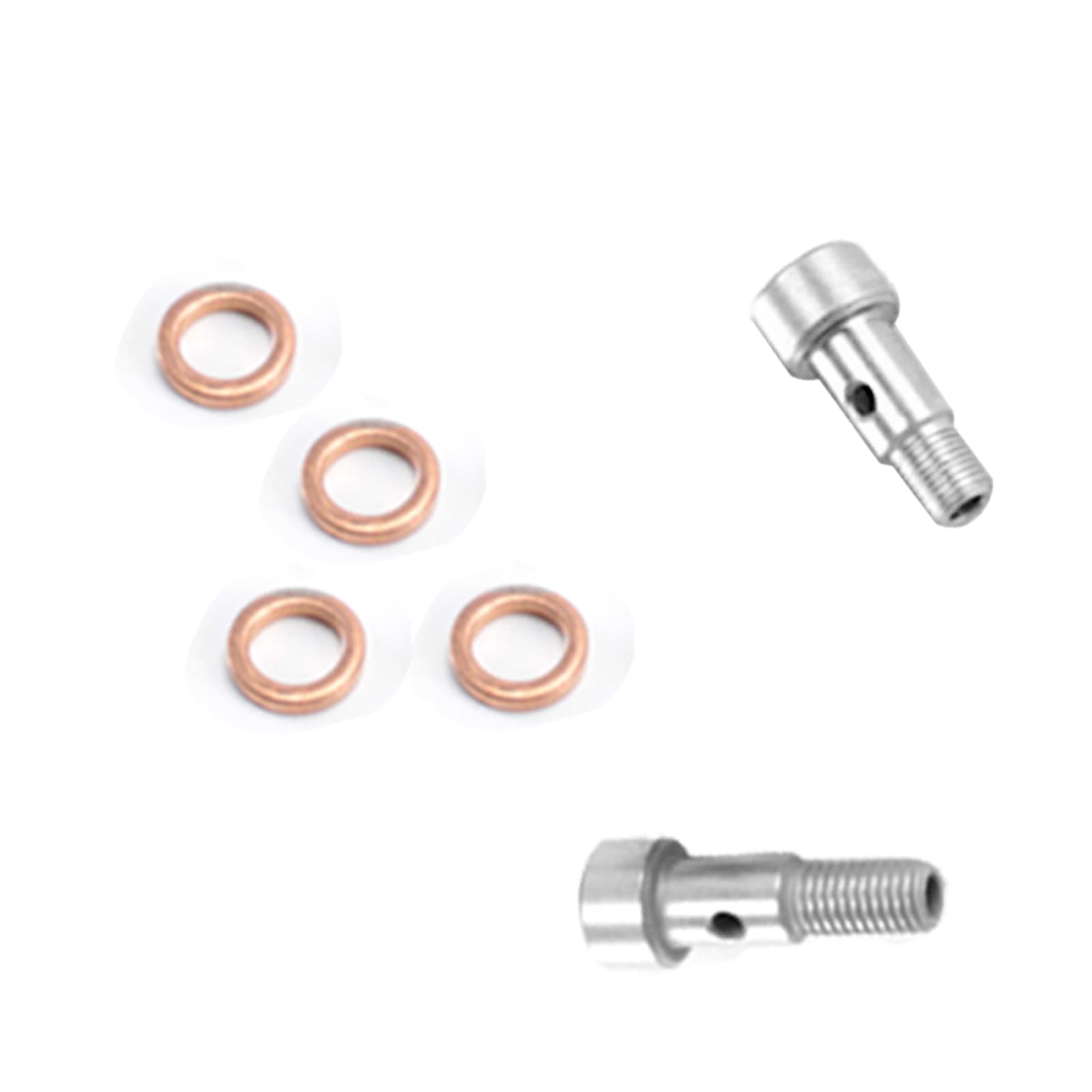 Partsline Kit vis turbo + joints cuivre compatible moteurs 1.4, 1.6, 2.0 HDi TDCi MZ-CD équivalent à 015708, 037660, 3M5Q9P431AA
