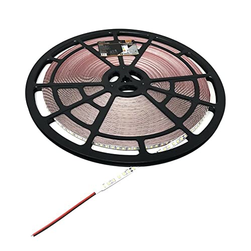 Kovalmax STRISCIA LED SMD 2835 STRIP ADESIVA 50 MT 24V BOBINA LUCE NATURALE 4000K