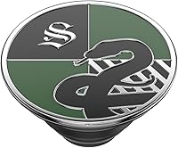 Vista 4 de PopSockets PopGrip - Soporte y agarre extensible con una parte superior intercambiable para teléfonos inteligentes y tabletas - Esmalte Slytherin