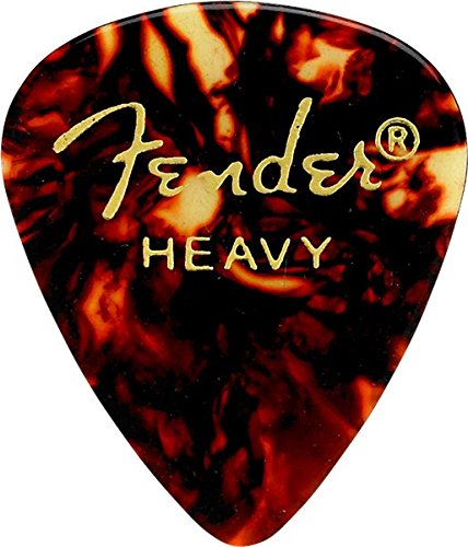 Fender 351 Shape Classic Picks (12 Pack) for electric guitar, acoustic guitar, mandolin, and bass