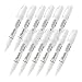 Sharpie Water-Based Poster Paint Marker Extra Fine Point White, Pack of 12 - 35574