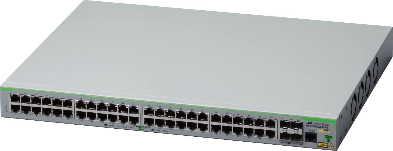 Amazon | アライドテレシス AT-FS980M/52PS スイッチングハブ 3309R