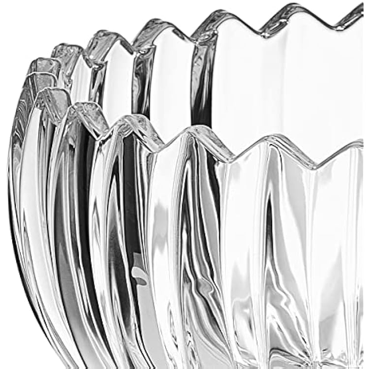 Mikasa Estate Crystal Footed Bowl, 9 Inch