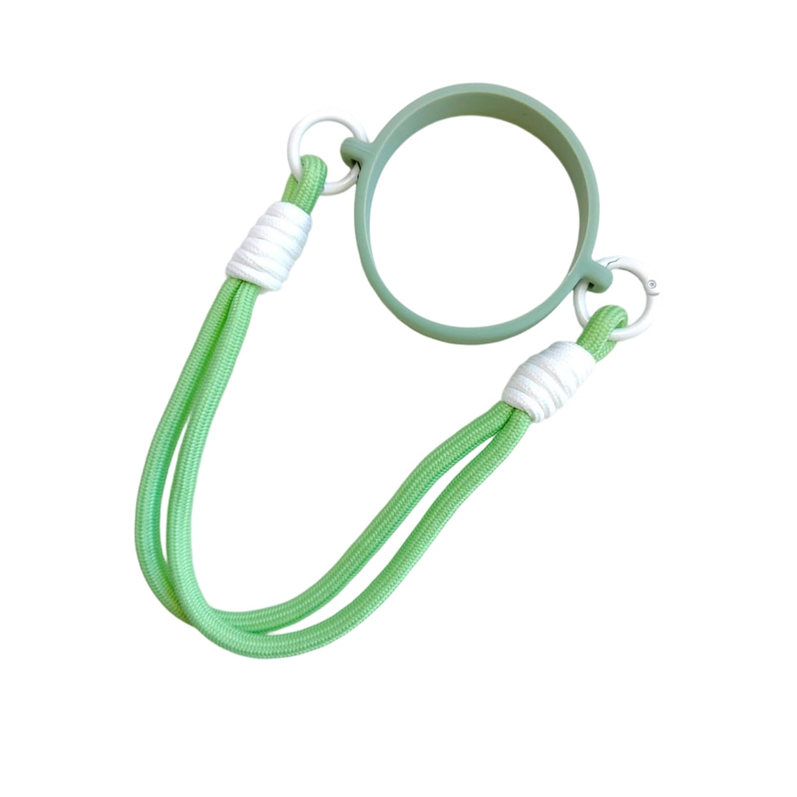 HZBB Portable Silicone Drink Carriers Handle Practical Water Bottle Shoulder Strap for Outdoor Activity Daily Use Silicone Cup Sleeve with Strap