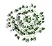Price comparison product image Best Artificial Variegated Grape 200cm / 7ft Ivy Garland Hanging Vine String Plant - IL01 (2)