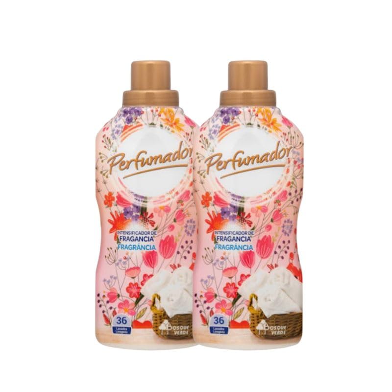 Pack 2 Perfumadores Intensificadores de Fragancia para la Ropa B Verde – 720 ml (36 Lavados cada uno)