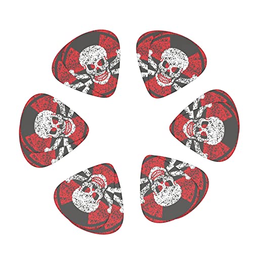 Lot de 12 médiators pour guitare électrique, basse acoustique, symbole nucléaire, noir, avec boîte - Les Beatles, Paul McCartney, John Lennon, RIngo Starr, George Harrison Lot de 12 médiators pour guitare électrique, basse acoustique, symbole nucléaire, noir, avec boîte – Image 3