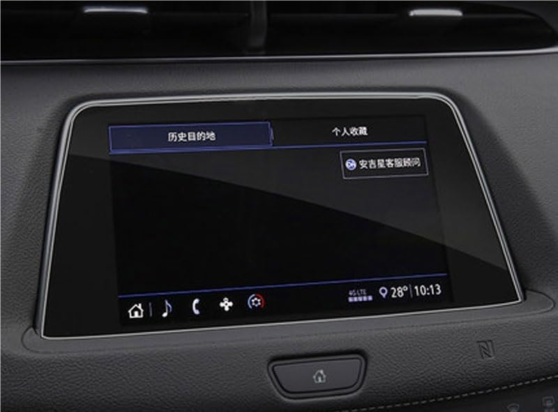 Film navigation voiture verre trempé écran anti-rayures pour console Cadillac XT6 CT4