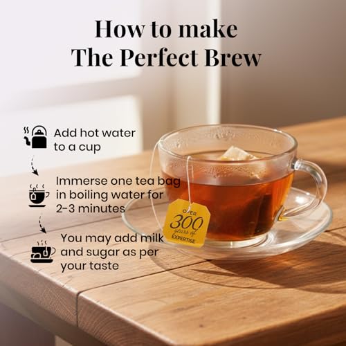 Image of Twinings Assam Tea, 100 Teabags| Pack of 1| Premium Black Tea| Strong Strength| Full-bodied, Malty and Robust Flavour| Handpicked Leaves| Enjoy a Hot Cup of Tea