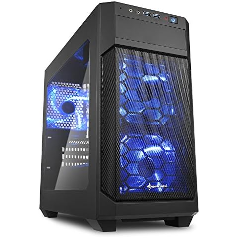 Sharkoon V1000 WINDOW - Caja de PC Cover