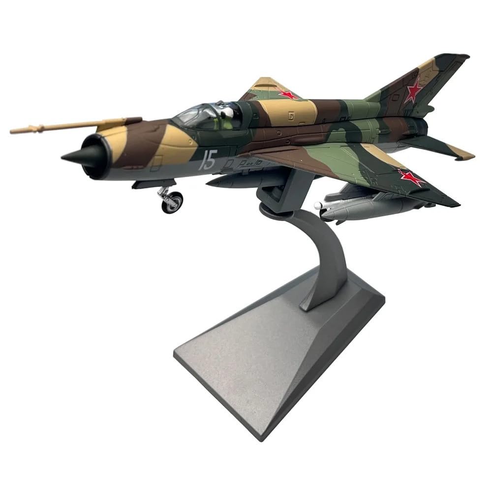 AirModels Mikoyan MiG-21 Diecast Aircraft Model 1/72 Scale Plane Toy Collectable Gift