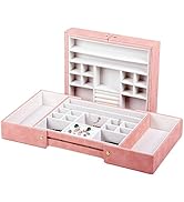 Amazon.com: AIRZSNRY Jewelry Organizer for Drawer, Velvet Jewelry ...