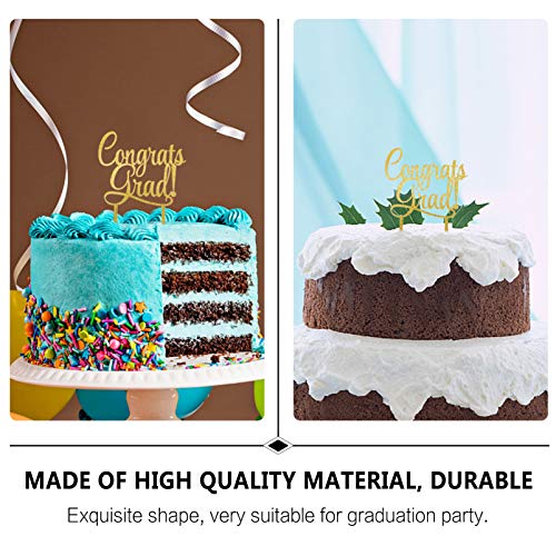 VALICLUD Temporada Graduação 1Pc Acrílico Bolo Topper Bolo Criativo Decoração Decorativo